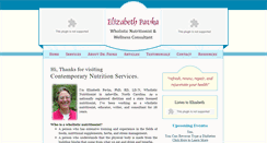 Desktop Screenshot of elizabethpavka.com