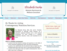 Tablet Screenshot of elizabethpavka.com